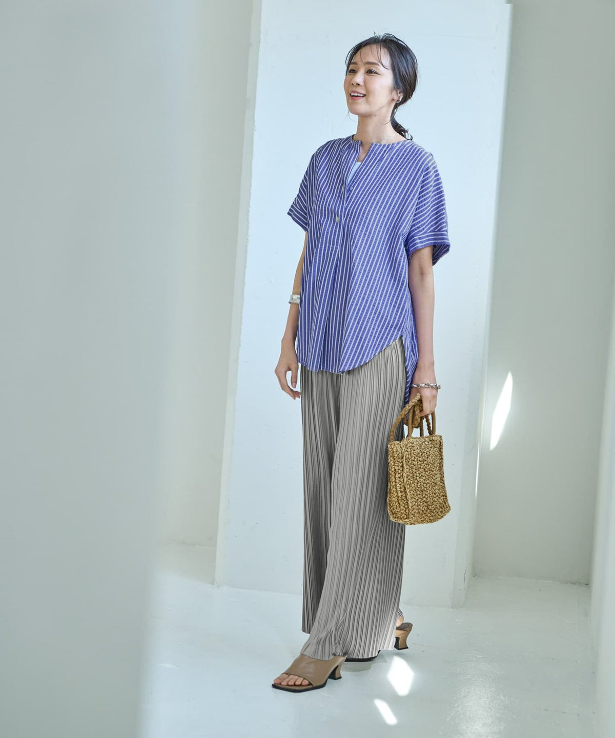 着用イメージ 168㎝　ライトグレー