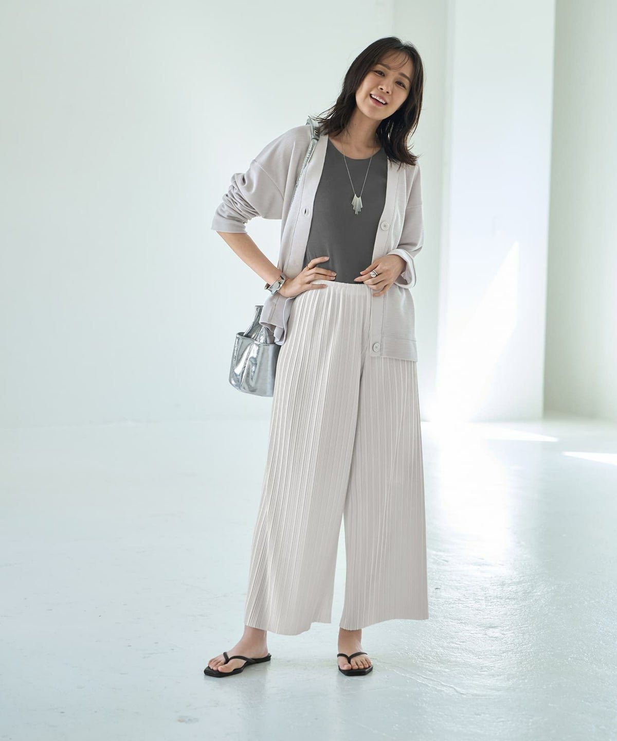 着用イメージ 168㎝　ホワイト