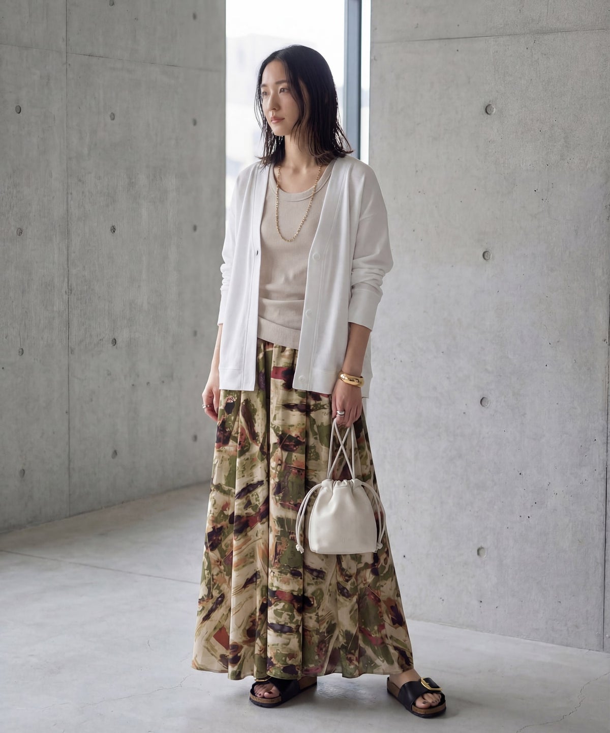 着用イメージ 168㎝　ホワイト