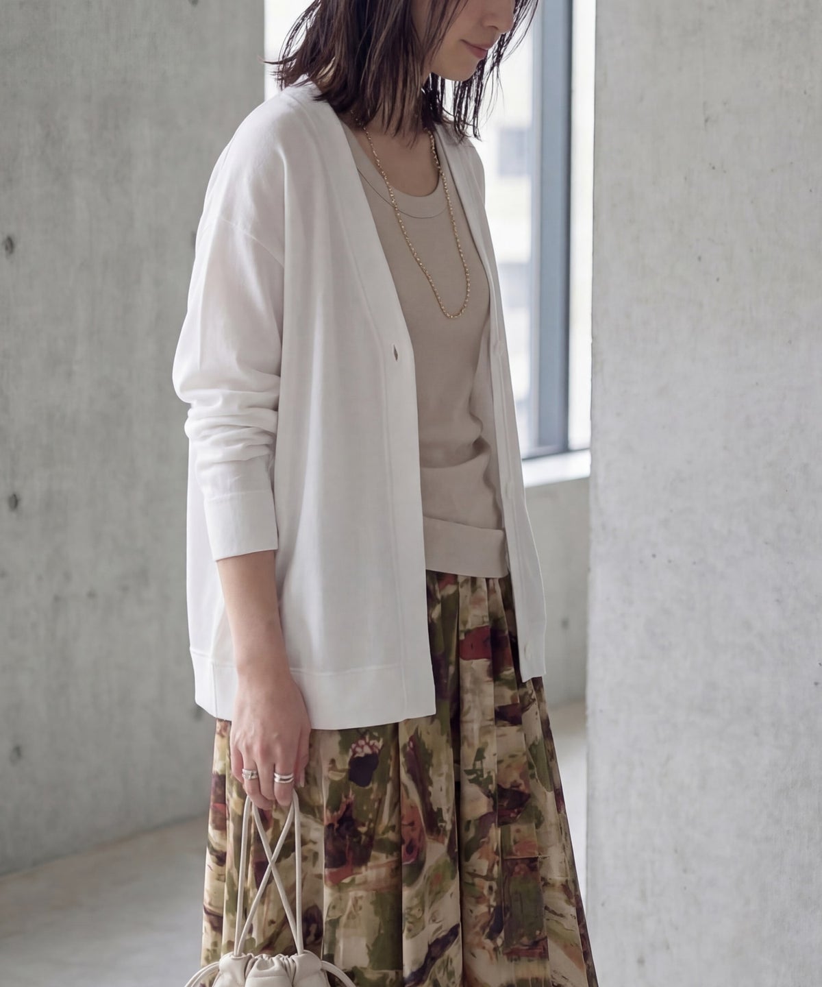 着用イメージ 168㎝　ホワイト