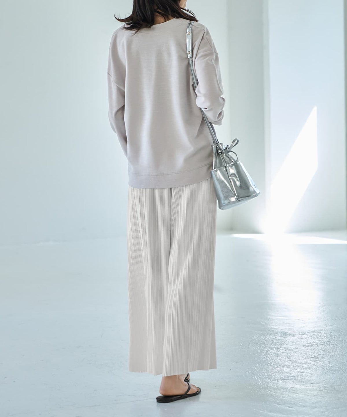 着用イメージ 168㎝　ブライトグレー