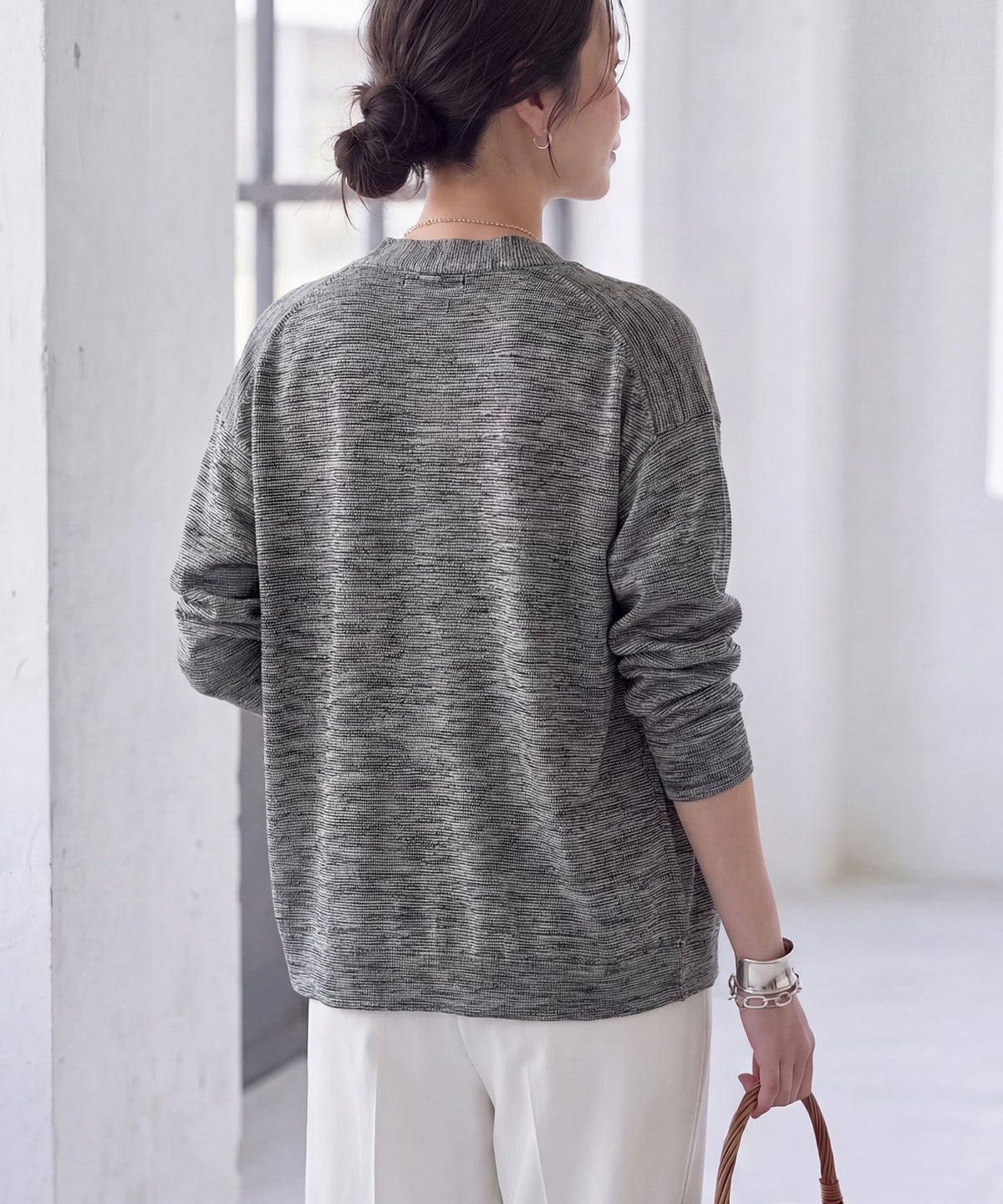 着用イメージ 168㎝　ブラックミックス