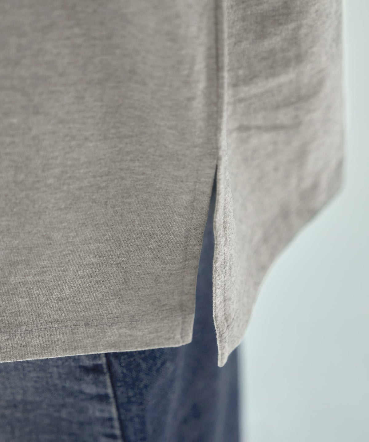 着用イメージ 167cm　グレー