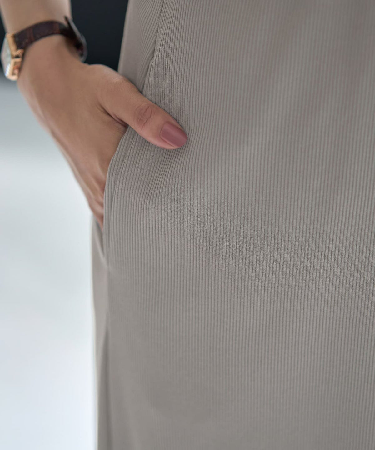 着用イメージ 166cm 02サイズ グレー