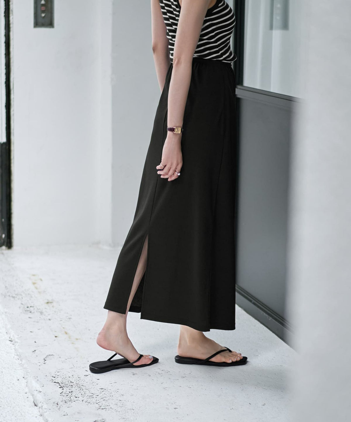 着用イメージ 166cm 02サイズ ブラック