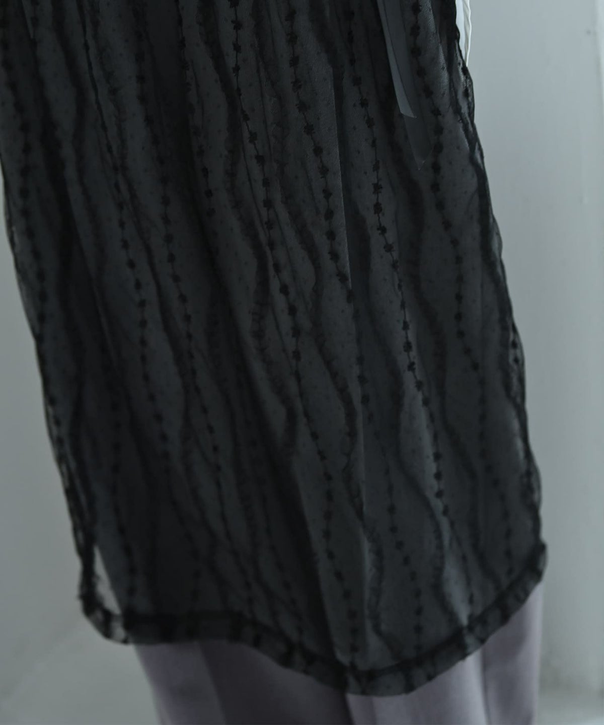 着用イメージ 170cm ブラック