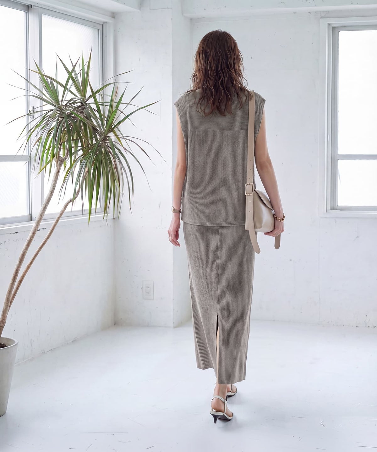 着用イメージ 163cm 02サイズ グレー