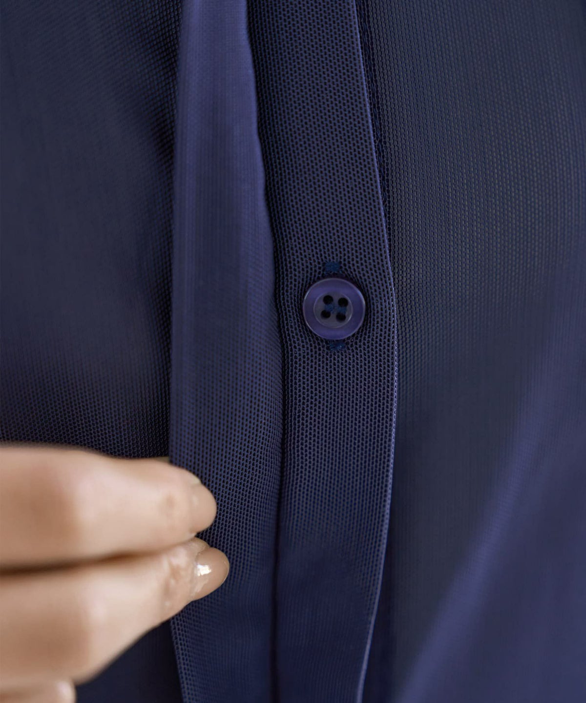 着用イメージ 167cm ネイビー