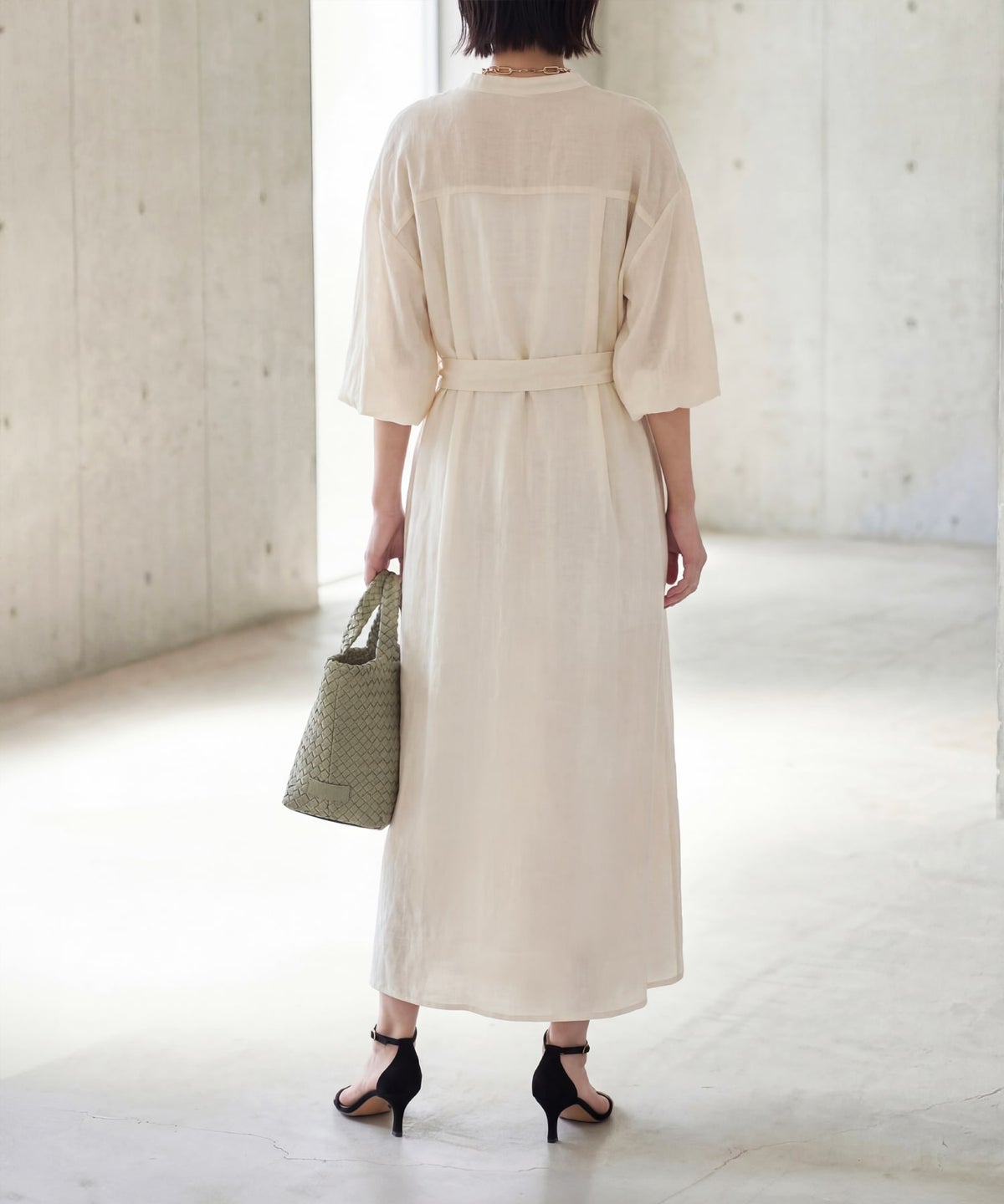 着用イメージ 167cm エクリュ 02サイズ