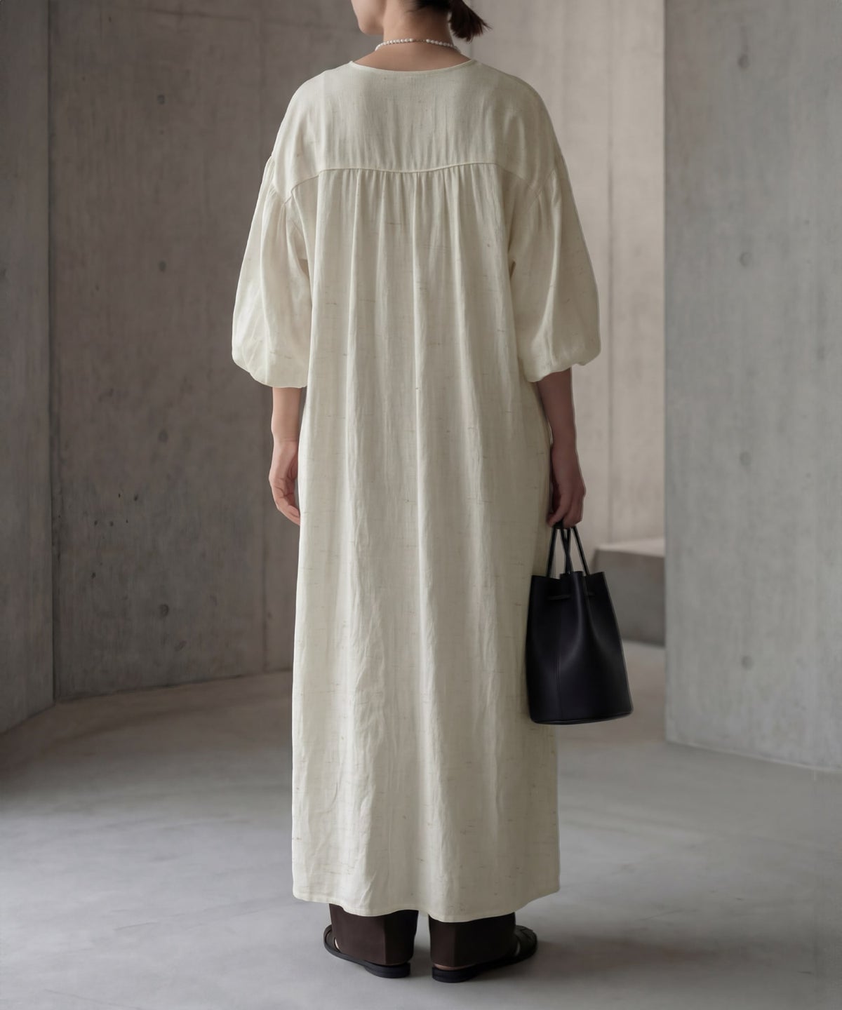 着用イメージ 167cm エクリュ 02サイズ