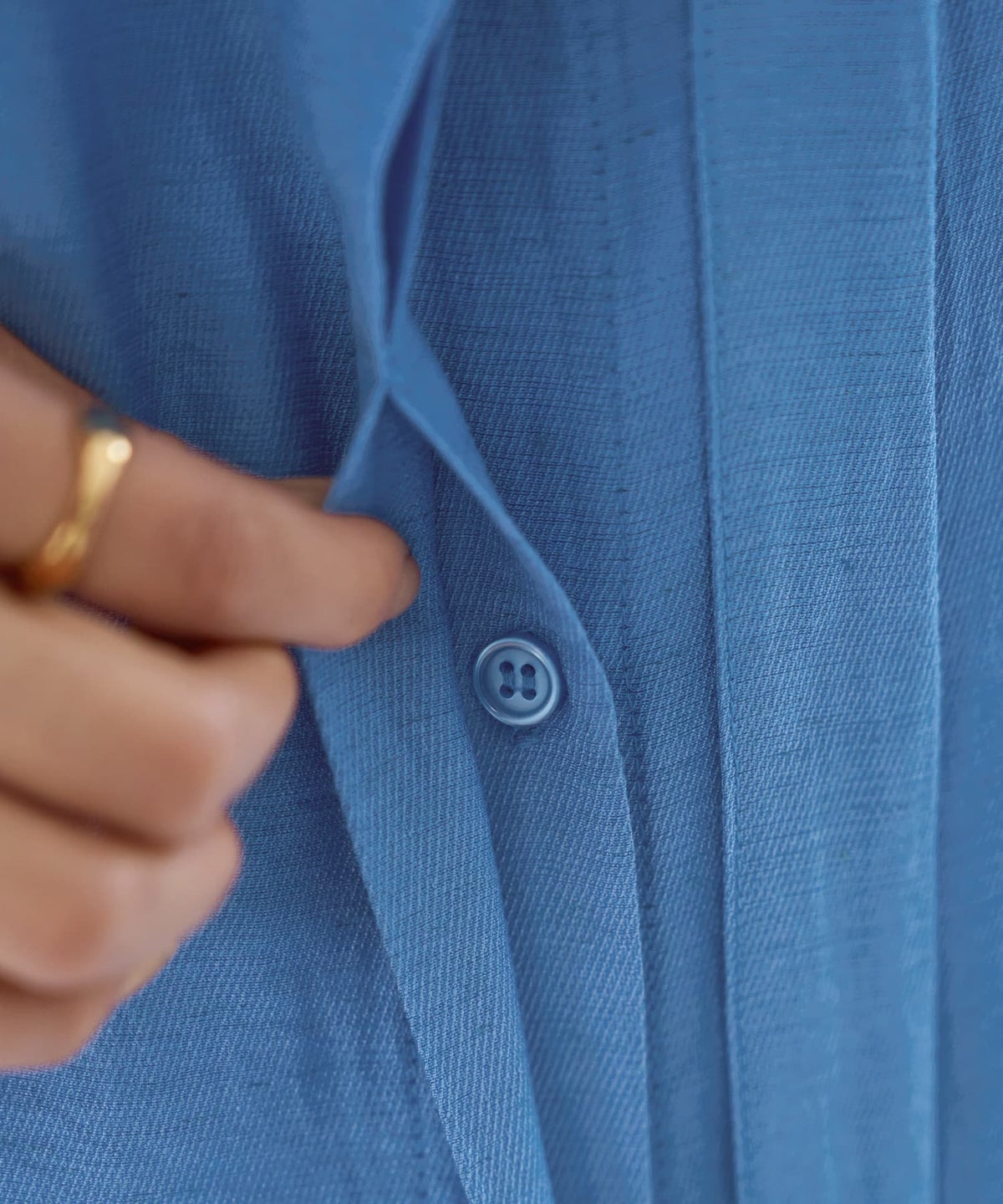 着用イメージ 163cm ブルー 02サイズ