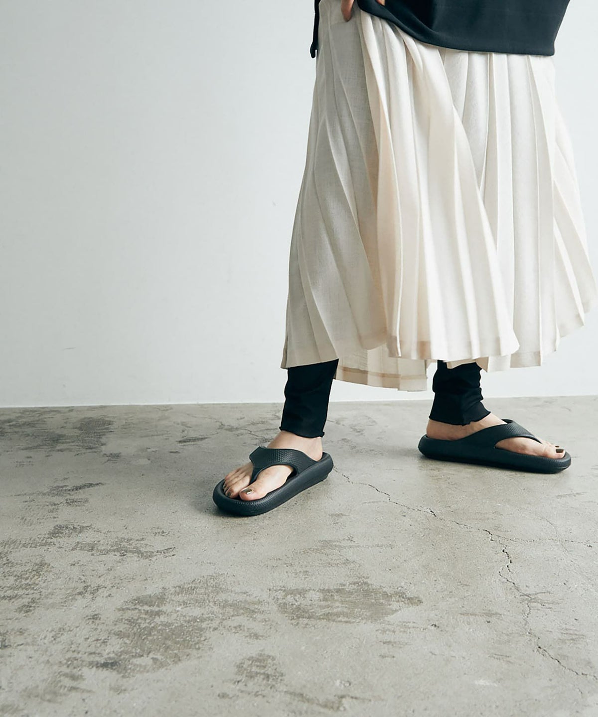 着用イメージ 170cm Lサイズ BLACK