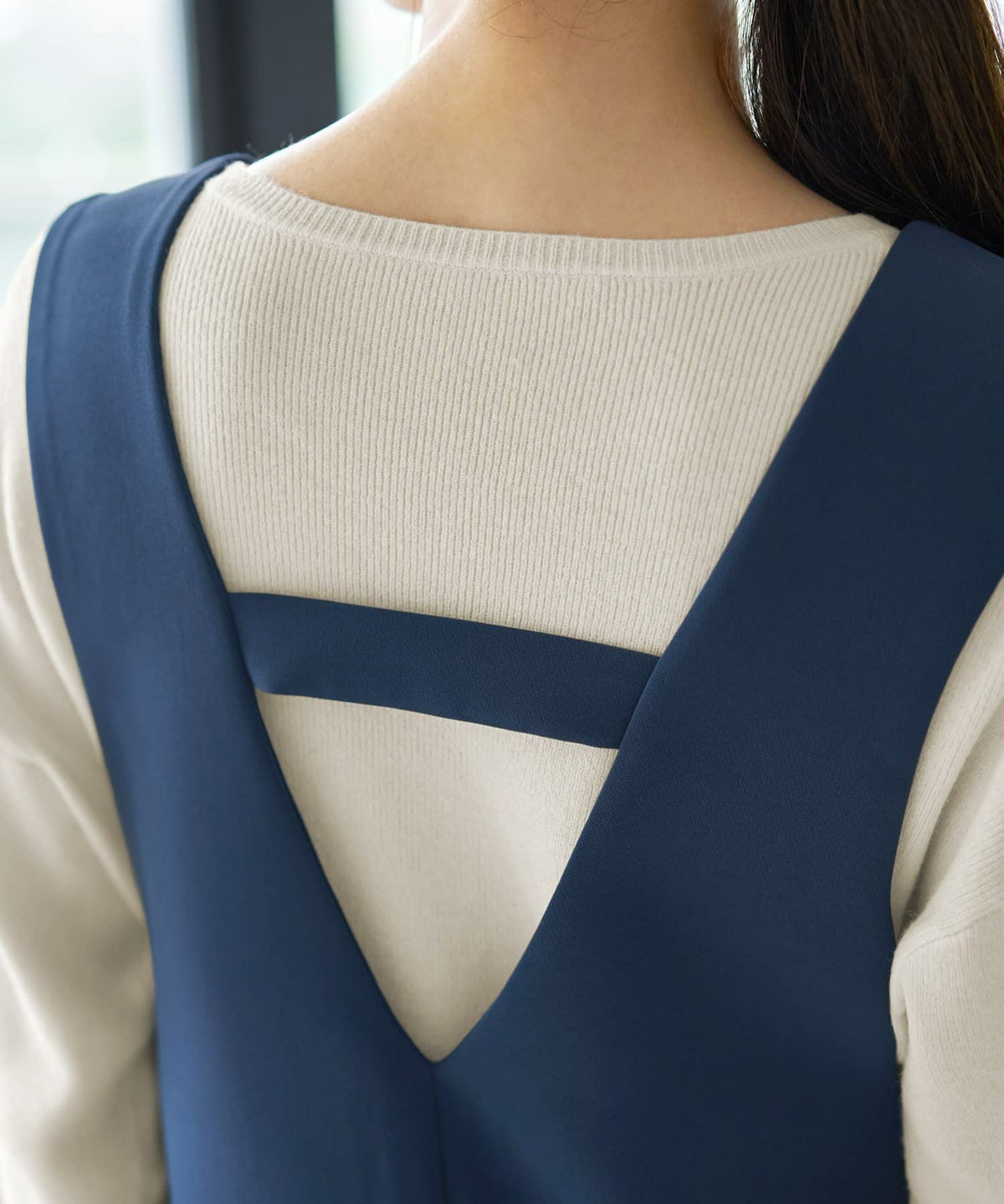 着用イメージ 166cm ブルー 02サイズ