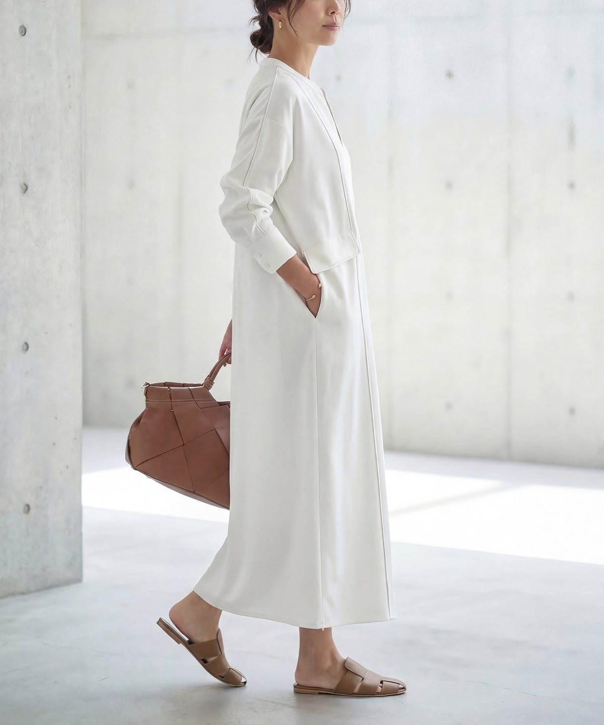 着用イメージ 167cm ホワイト 02サイズ