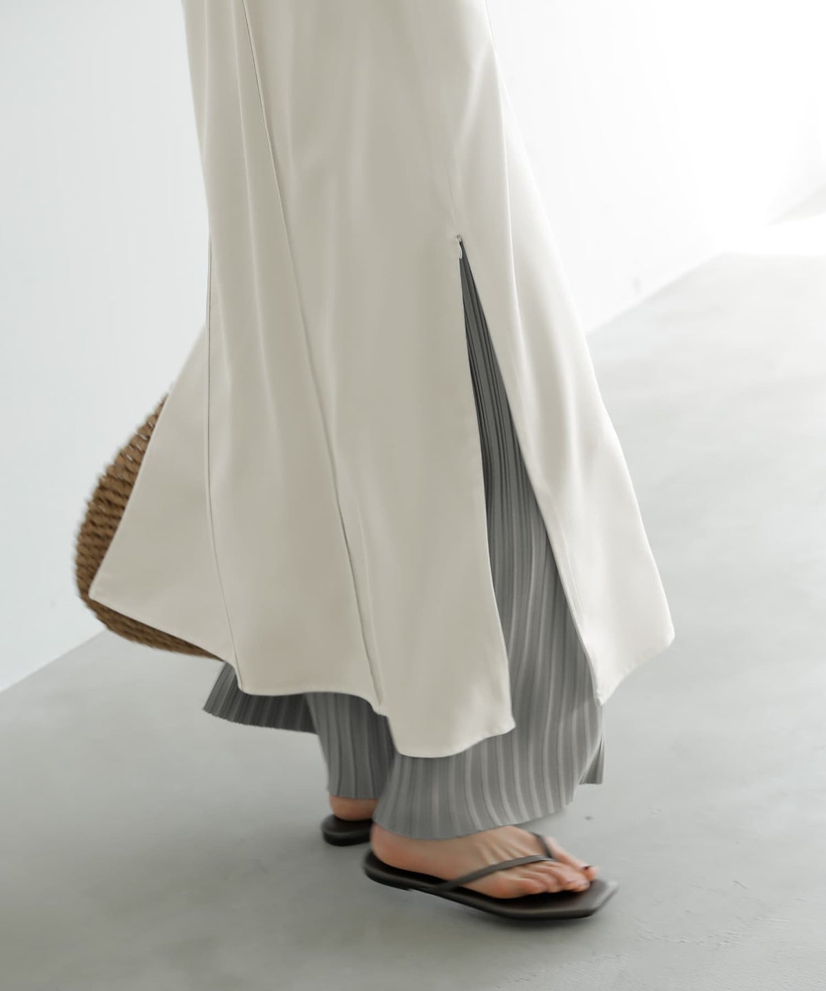 着用イメージ 167cm ホワイト 02サイズ