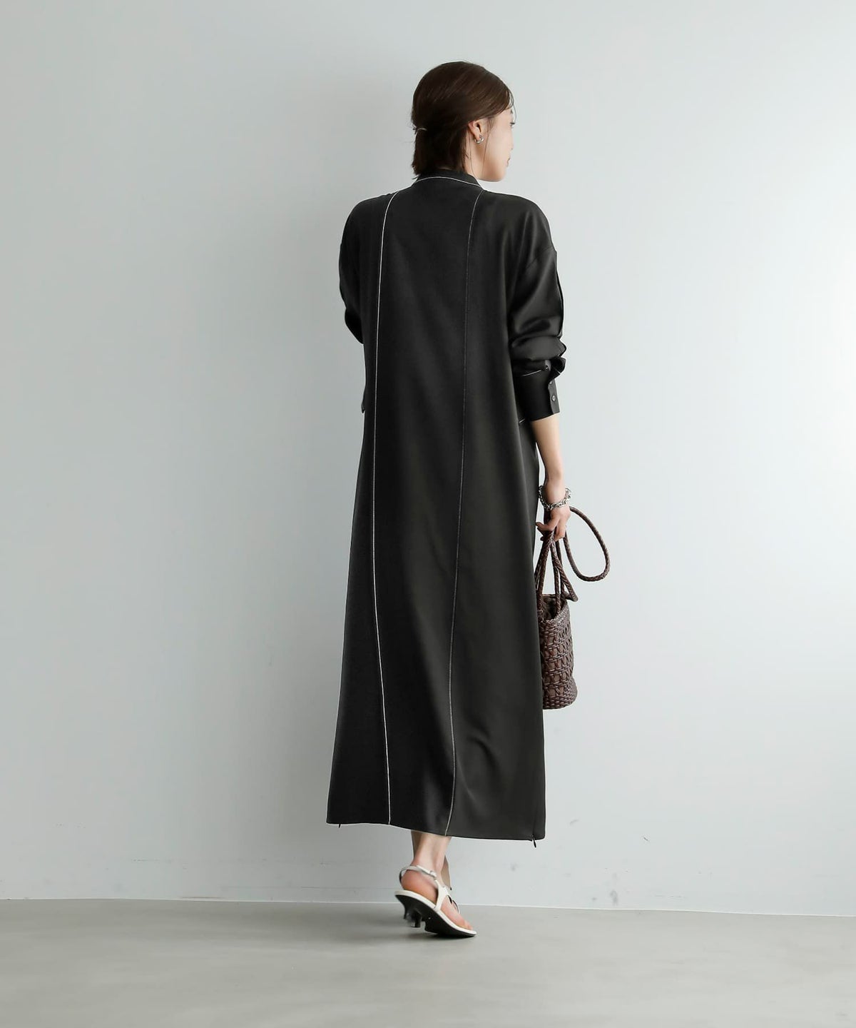 着用イメージ 167cm 02サイズ　ブラック