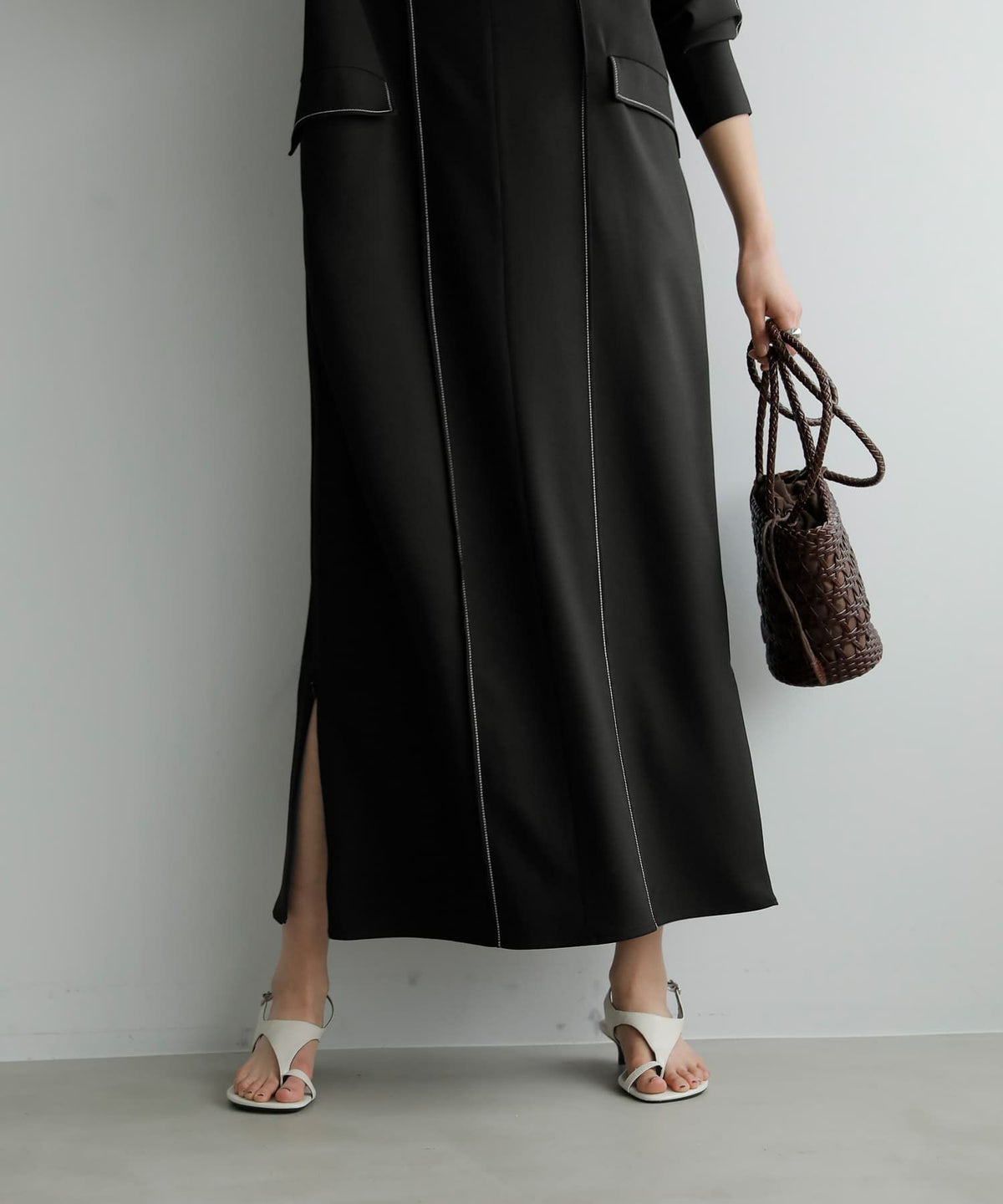 着用イメージ 167cm 02サイズ　ブラック