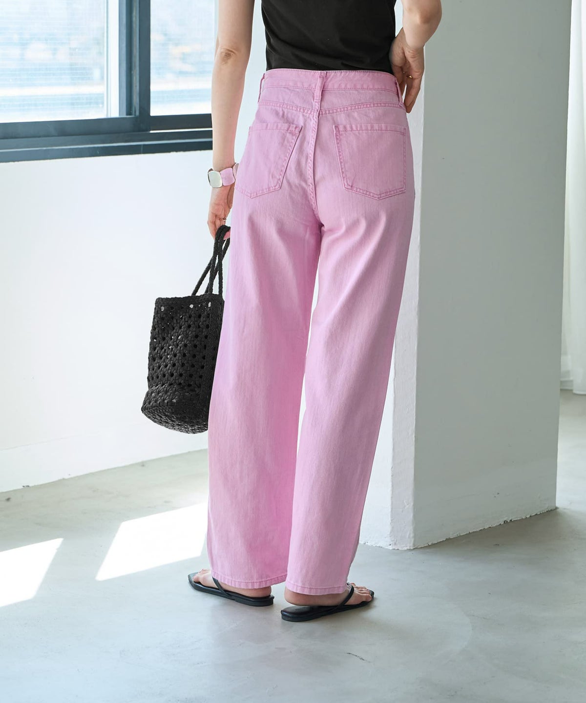 着用イメージ 166cm Sサイズ　ピンク