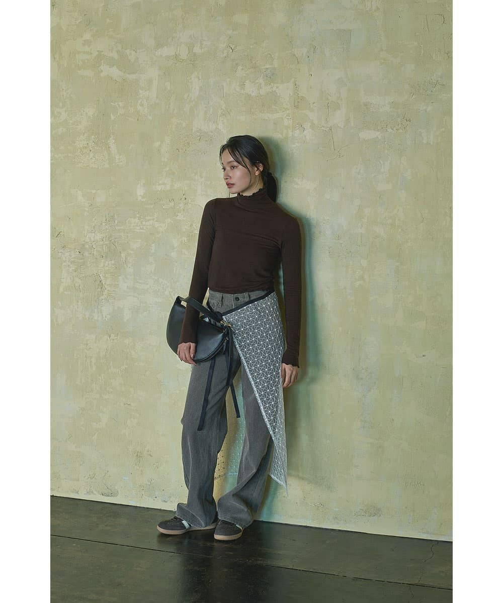 着用イメージ　165cm 　IVORY