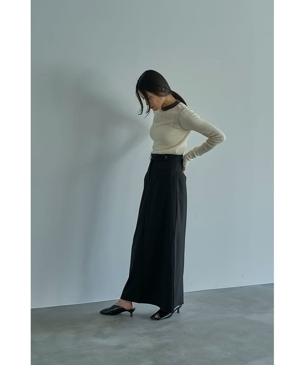 着用イメージ 164cm BLACK