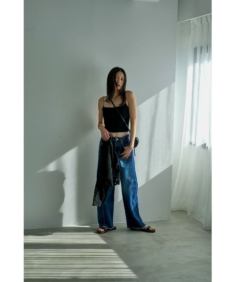 着用イメージ 164cm BLACK