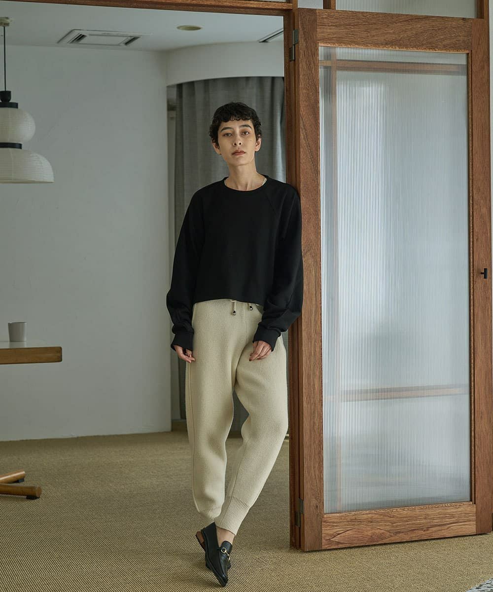 着用イメージ　168cm BLACK