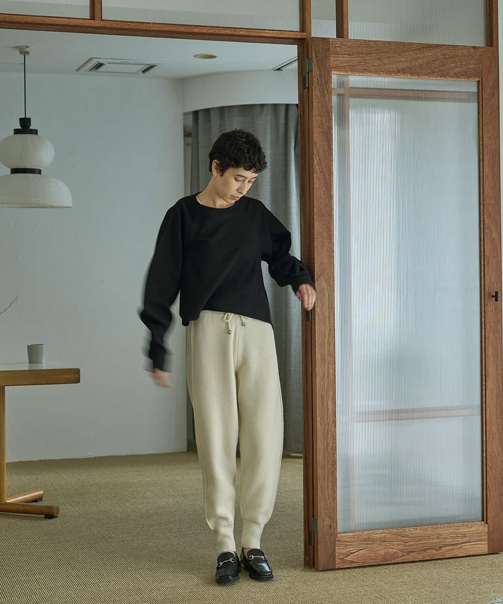 着用イメージ　168cm BLACK