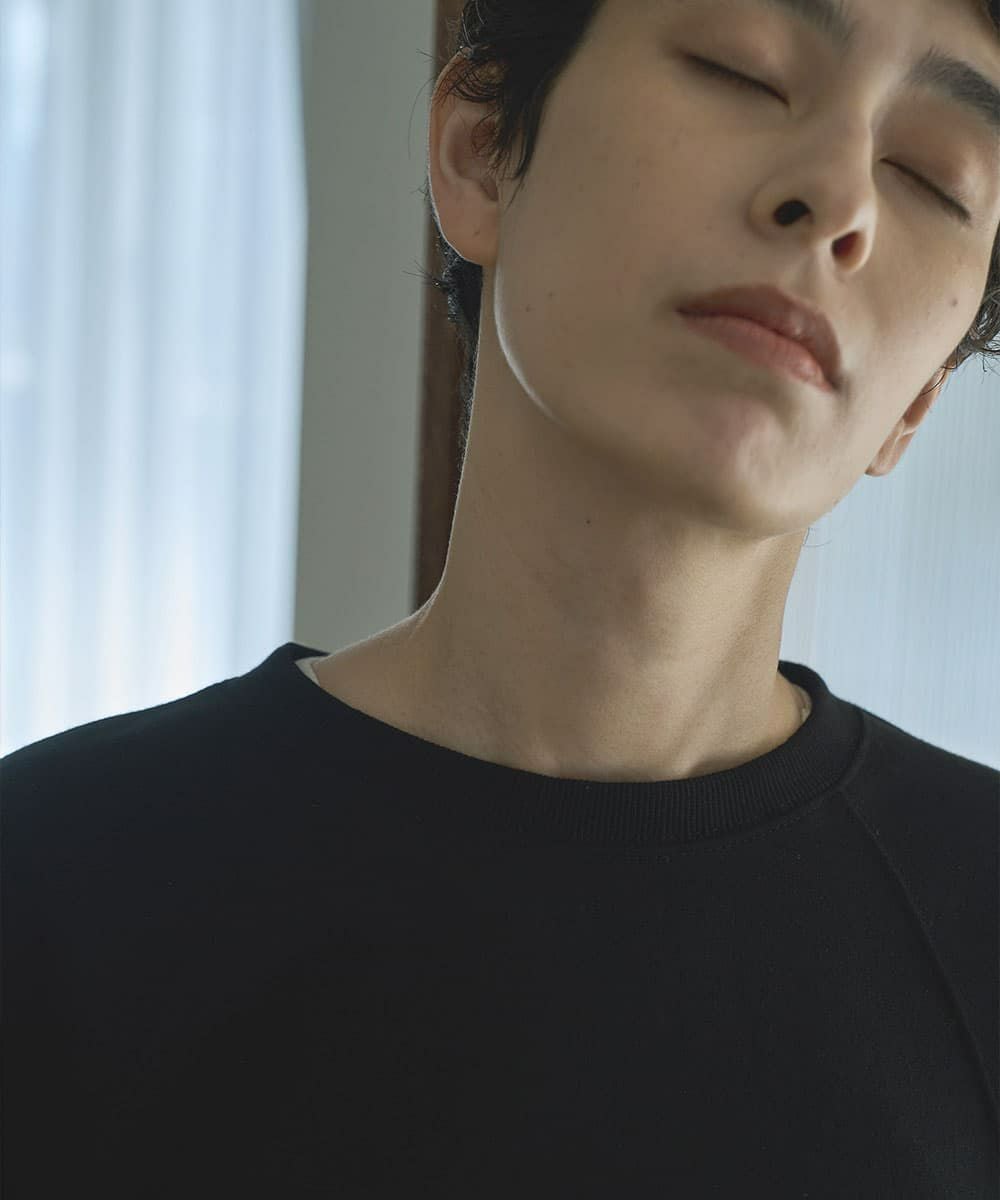 着用イメージ　168cm BLACK