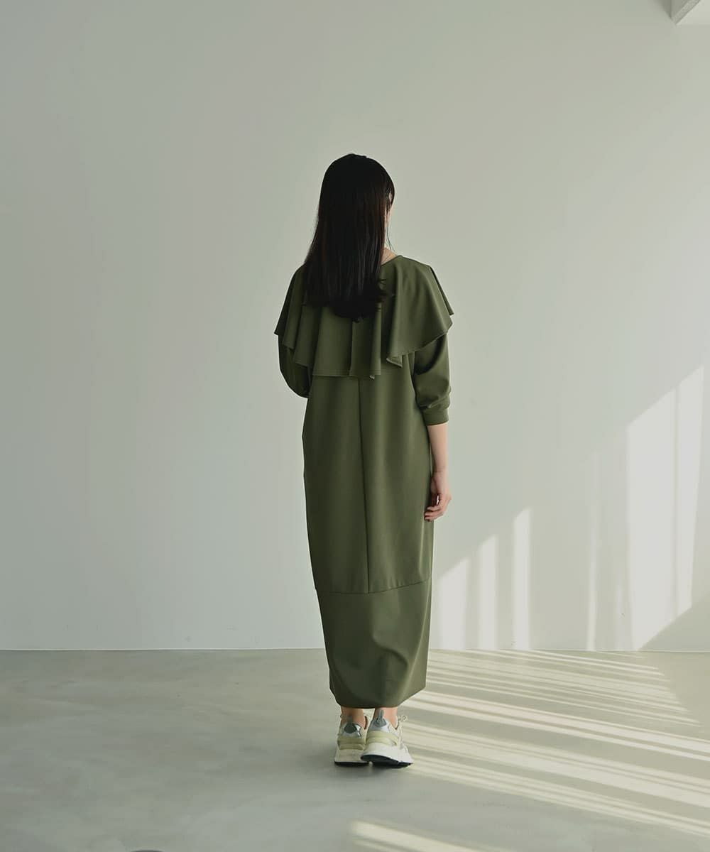 着用イメージ　168cm KHAKI