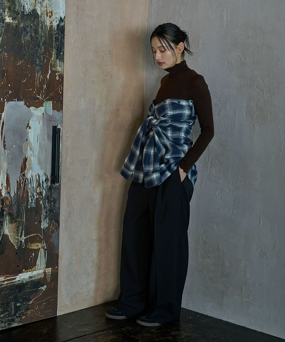 着用イメージ 165cm BROWN