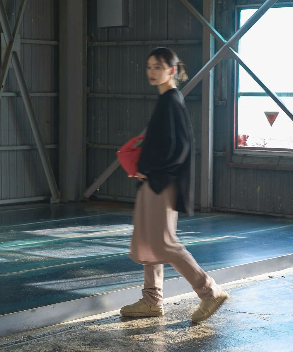 着用イメージ 165cm Tサイズ BEIGE