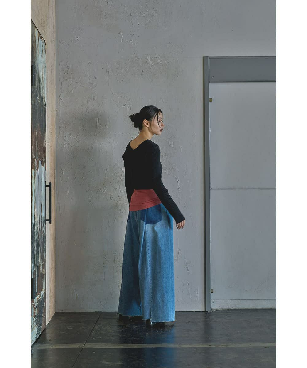 着用イメージ　165cm BLACK