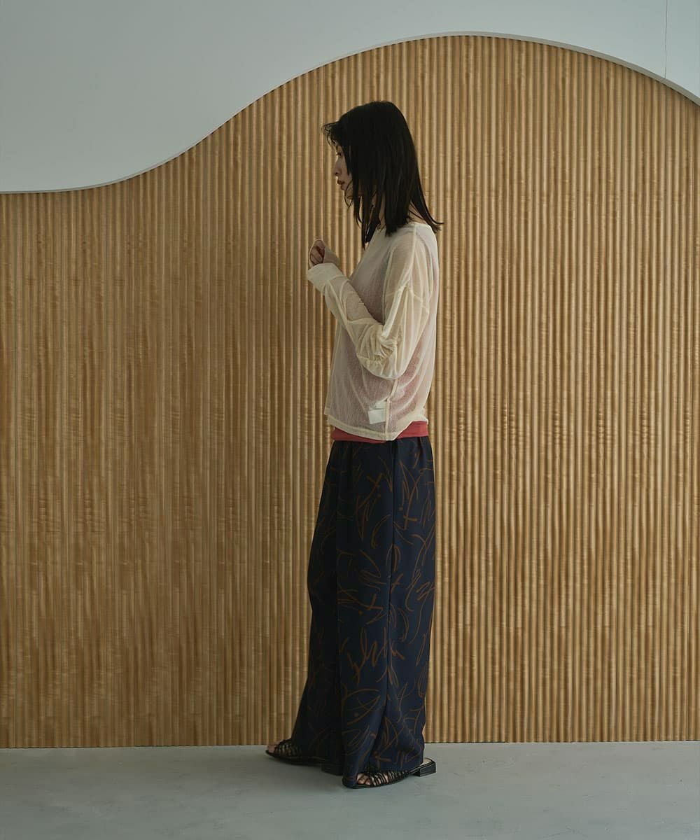 着用イメージ 166cm NAVY