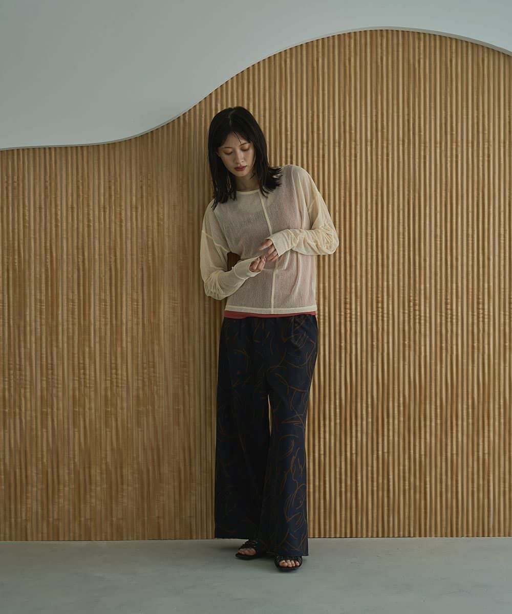 着用イメージ 166cm NAVY