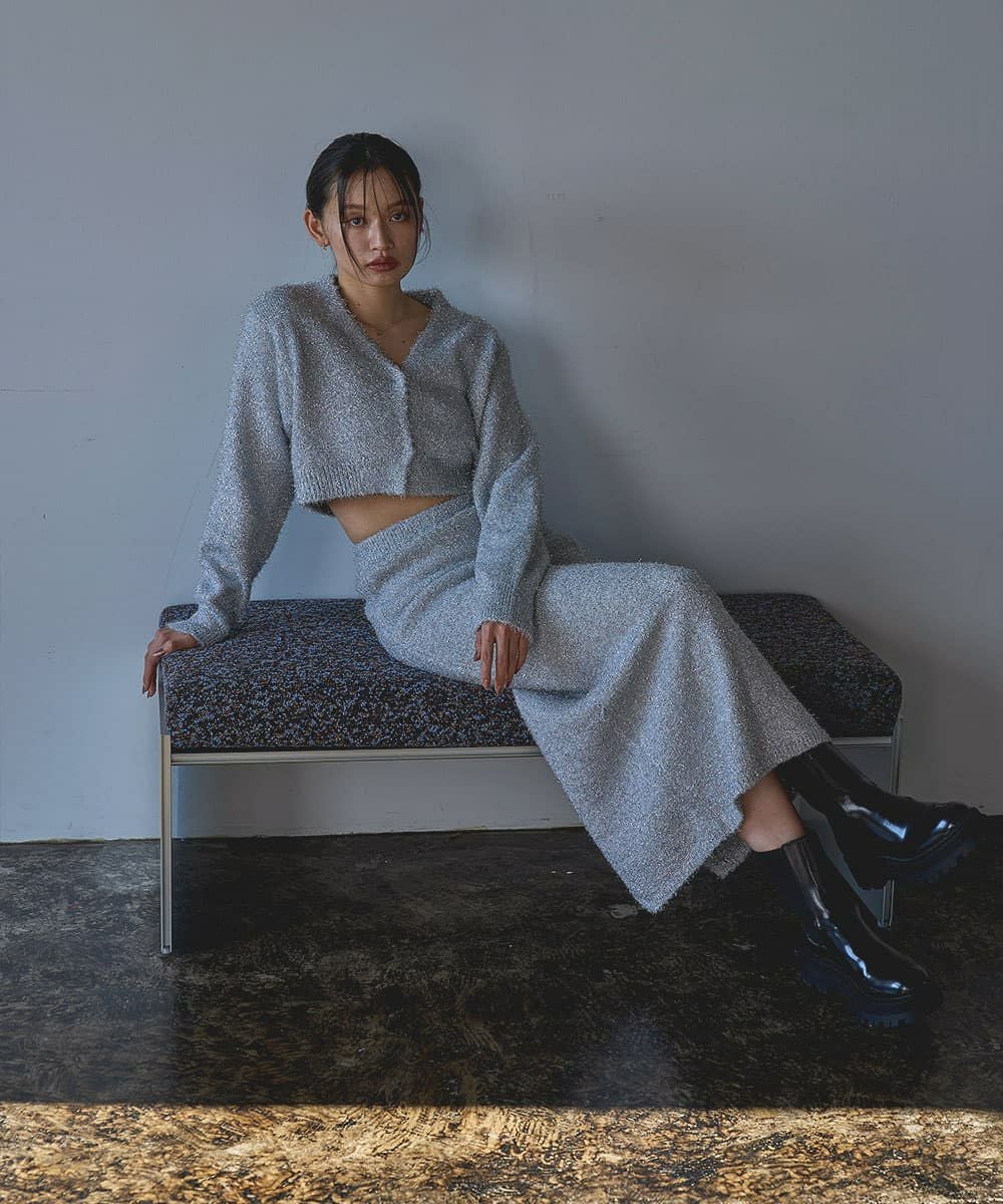 着用イメージ　165cm SILVER