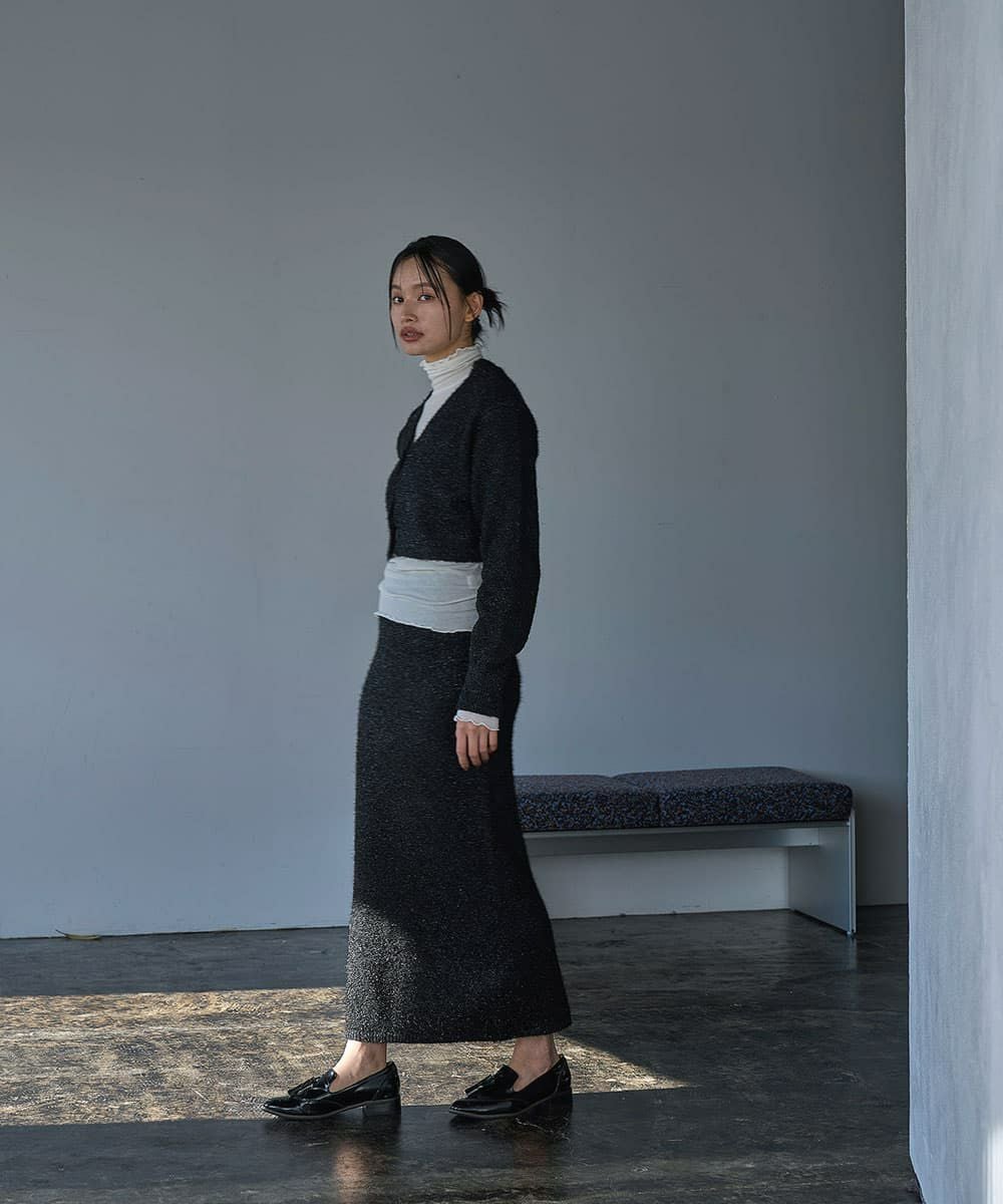 着用イメージ　165cm BLACK