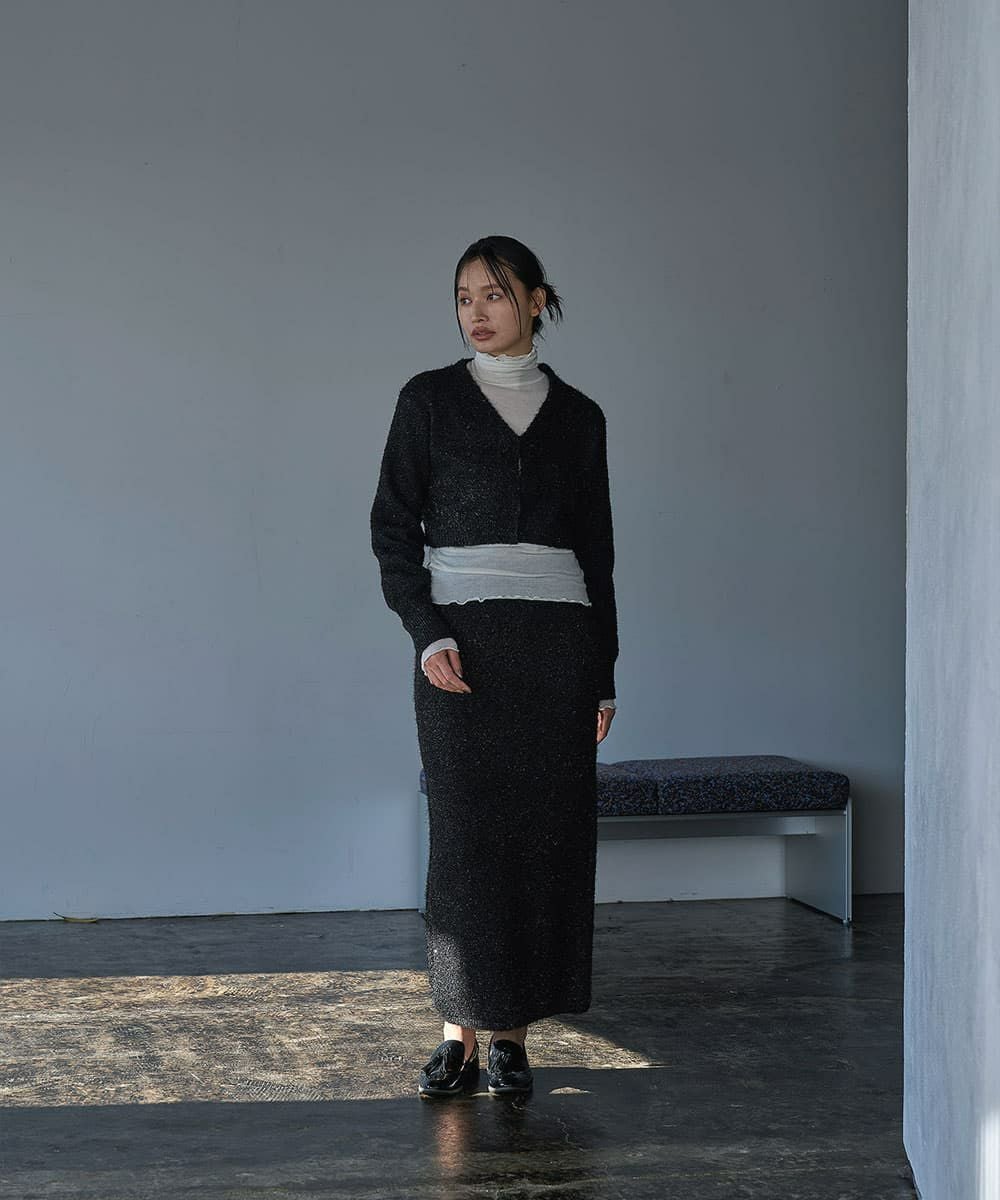 着用イメージ　165cm BLACK