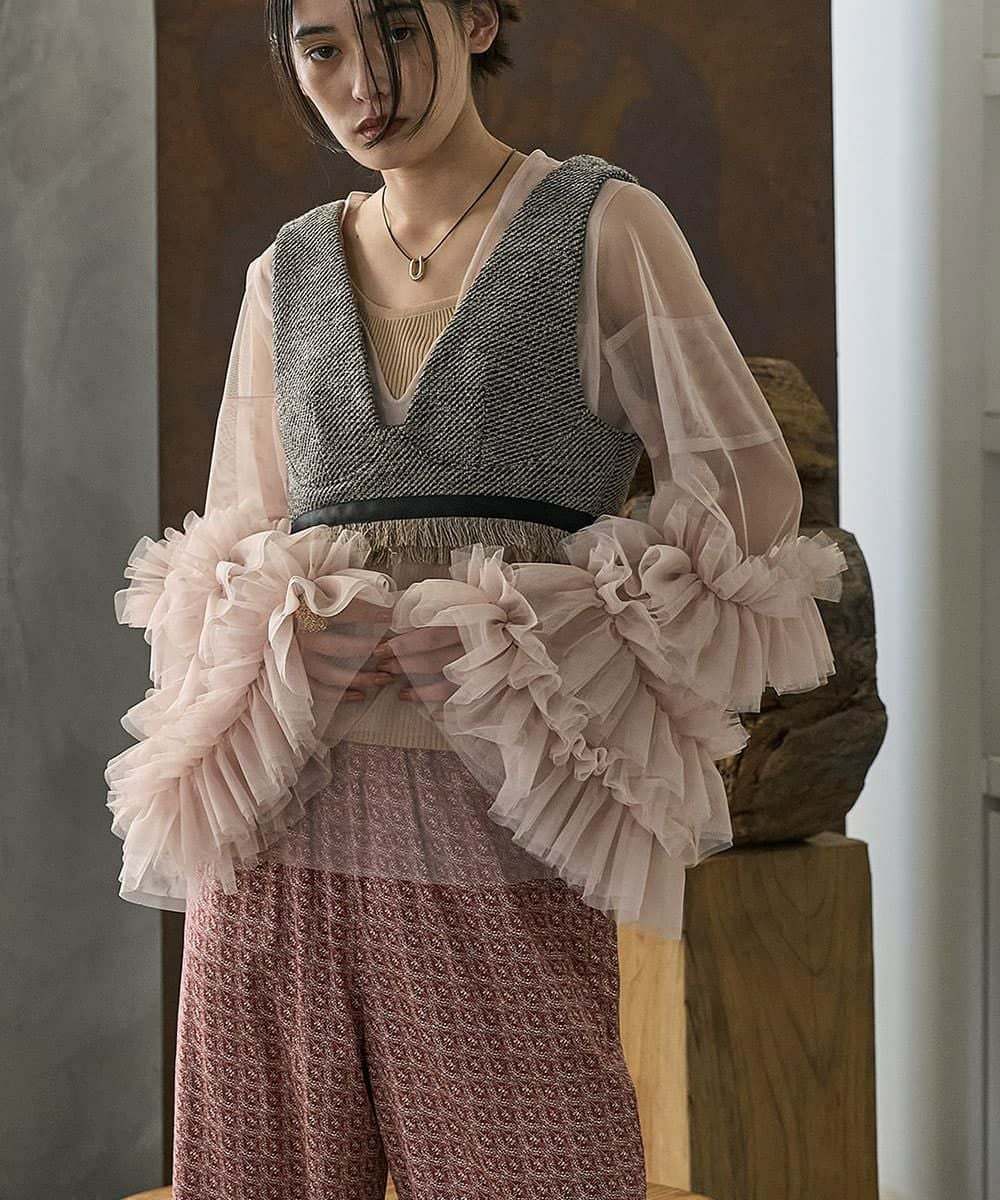 着用イメージ　168cm　OFFBEIGE