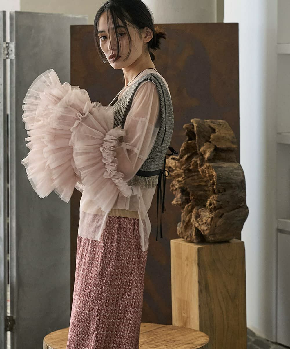 着用イメージ　168cm　OFFBEIGE