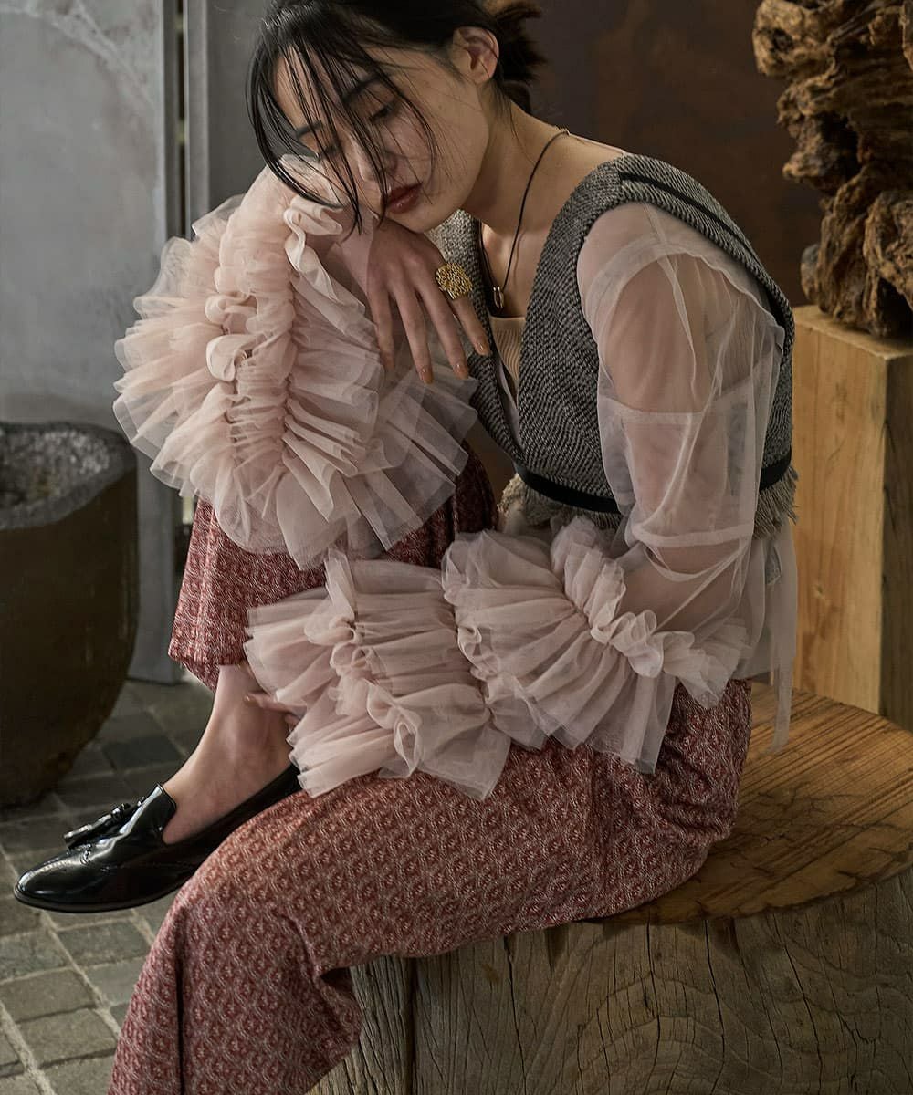 着用イメージ　168cm　OFFBEIGE