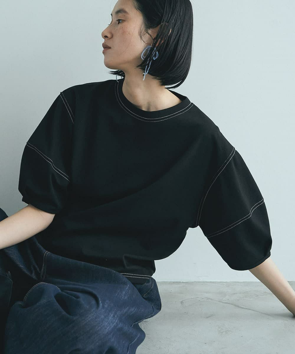 着用イメージ170cm BLACK