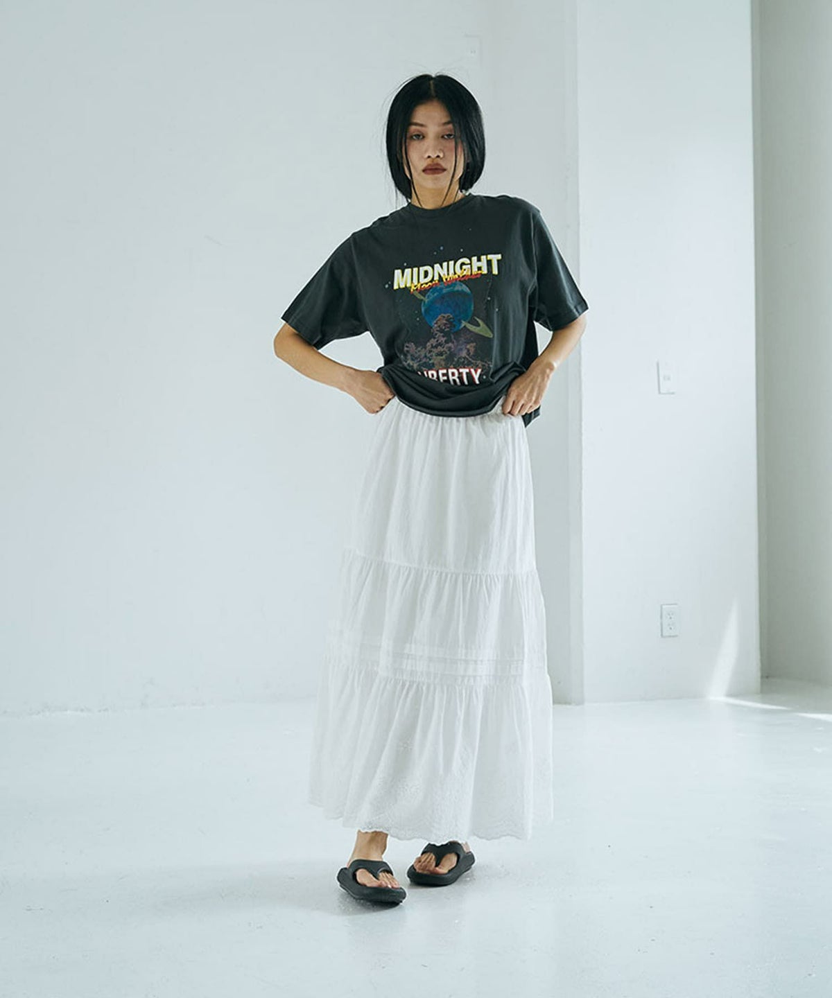 着用イメージ 168cm CHARCOAL