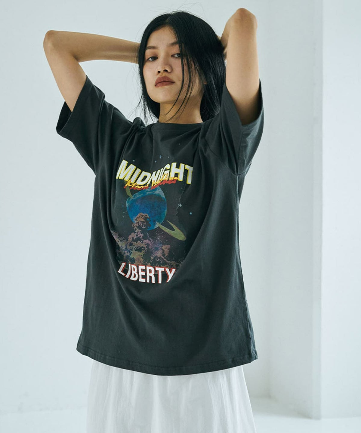 着用イメージ 168cm CHARCOAL