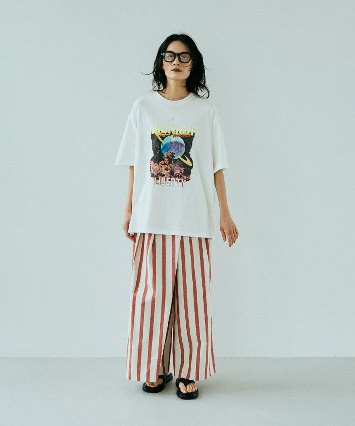 着用イメージ 165cm OFFWHITE