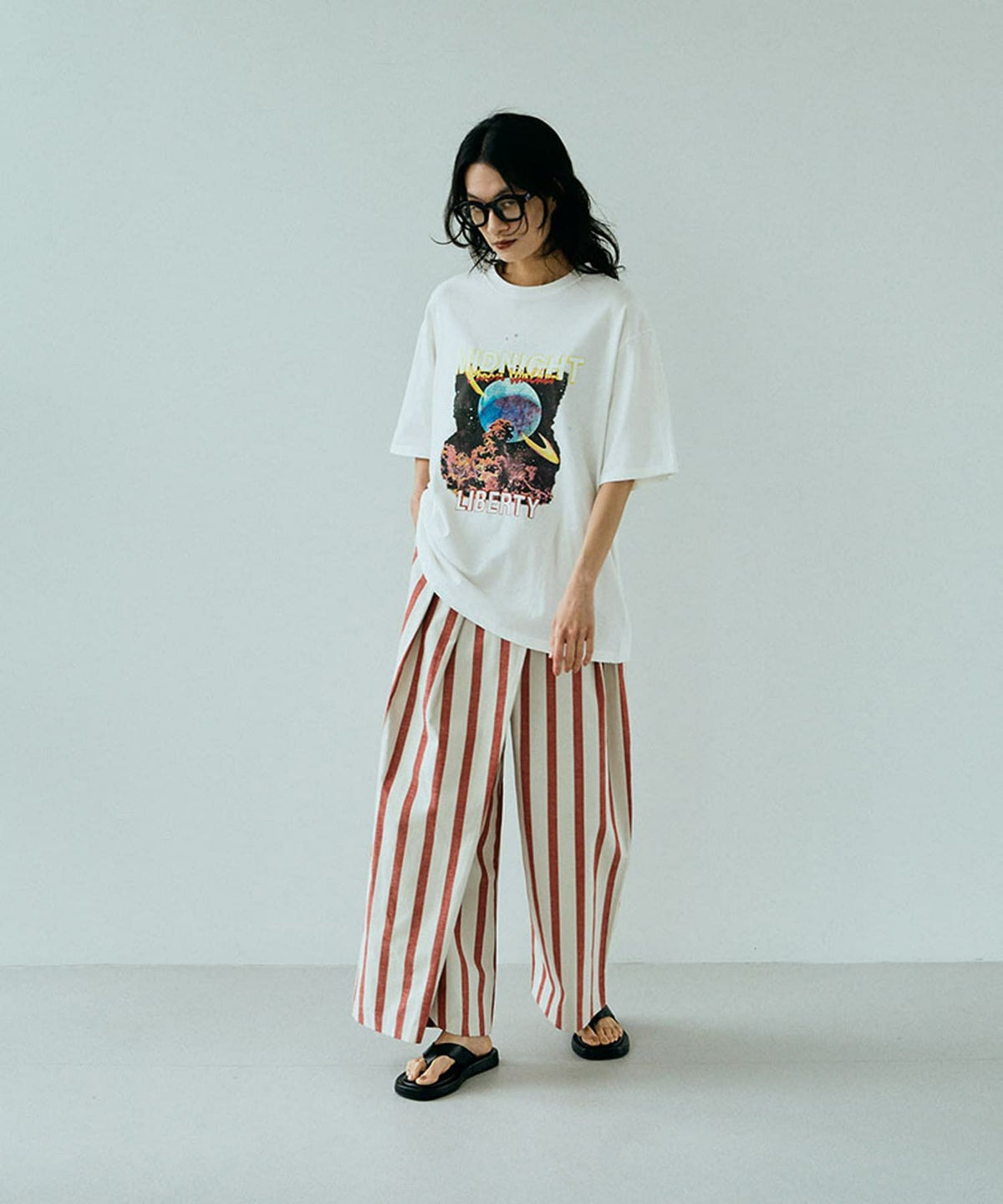 着用イメージ 165cm OFFWHITE