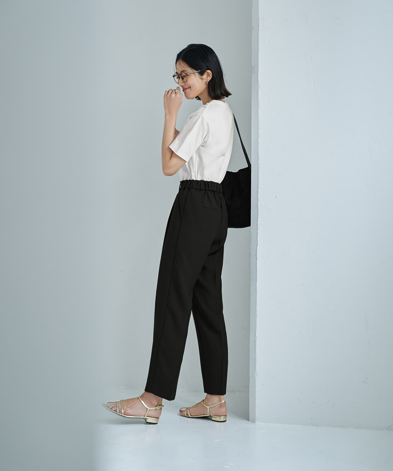 ゆとりのある落ち感BASICパンツ | おしゃれな大人レディース