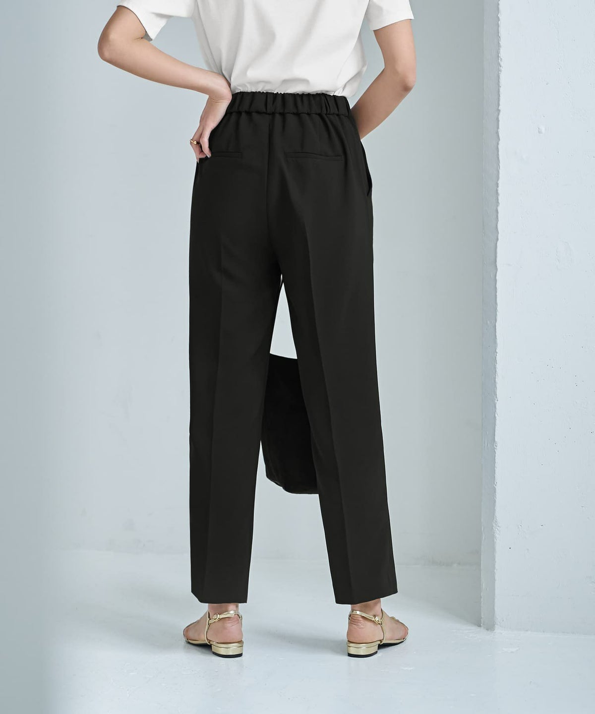 着用イメージ　167cm　ブラック