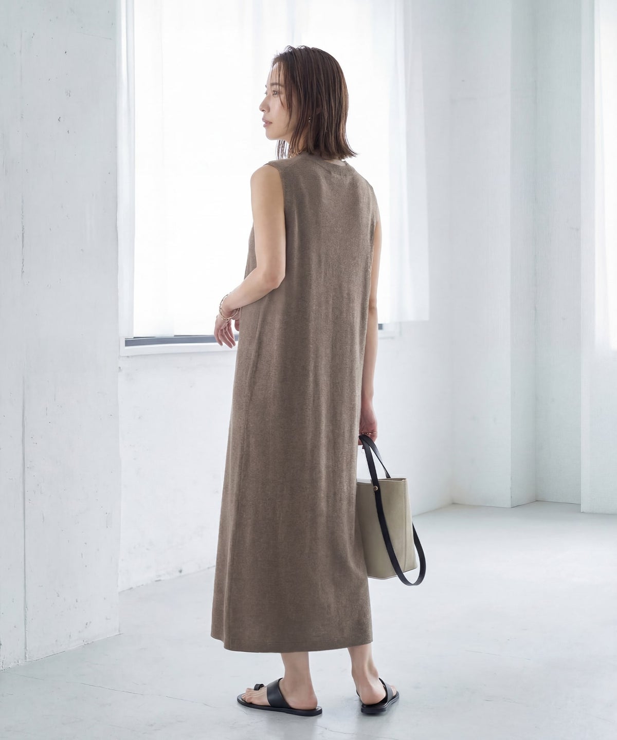 着用イメージ　165cm 02サイズ ブロンズミックス