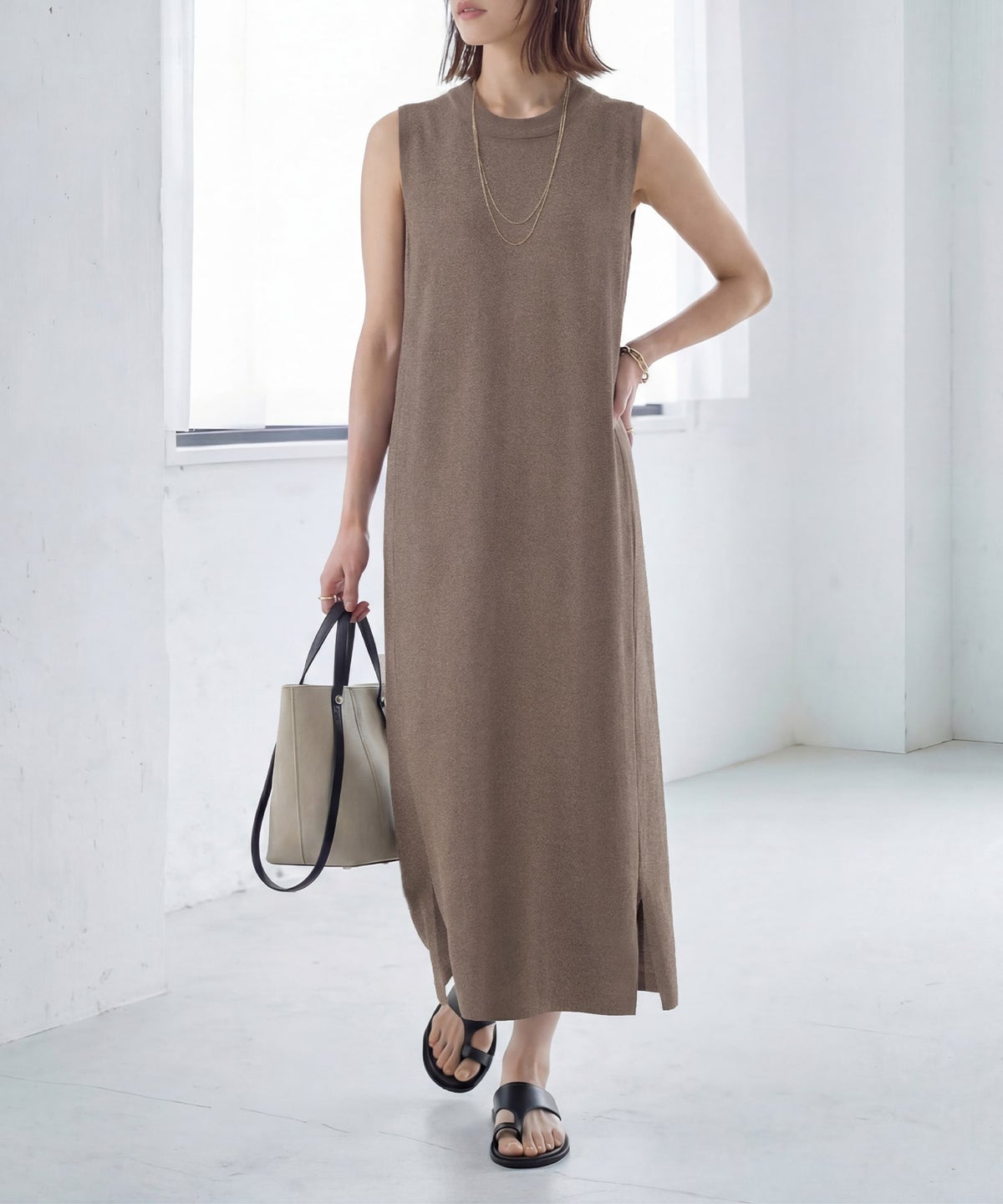 着用イメージ　165cm 02サイズ ブロンズミックス