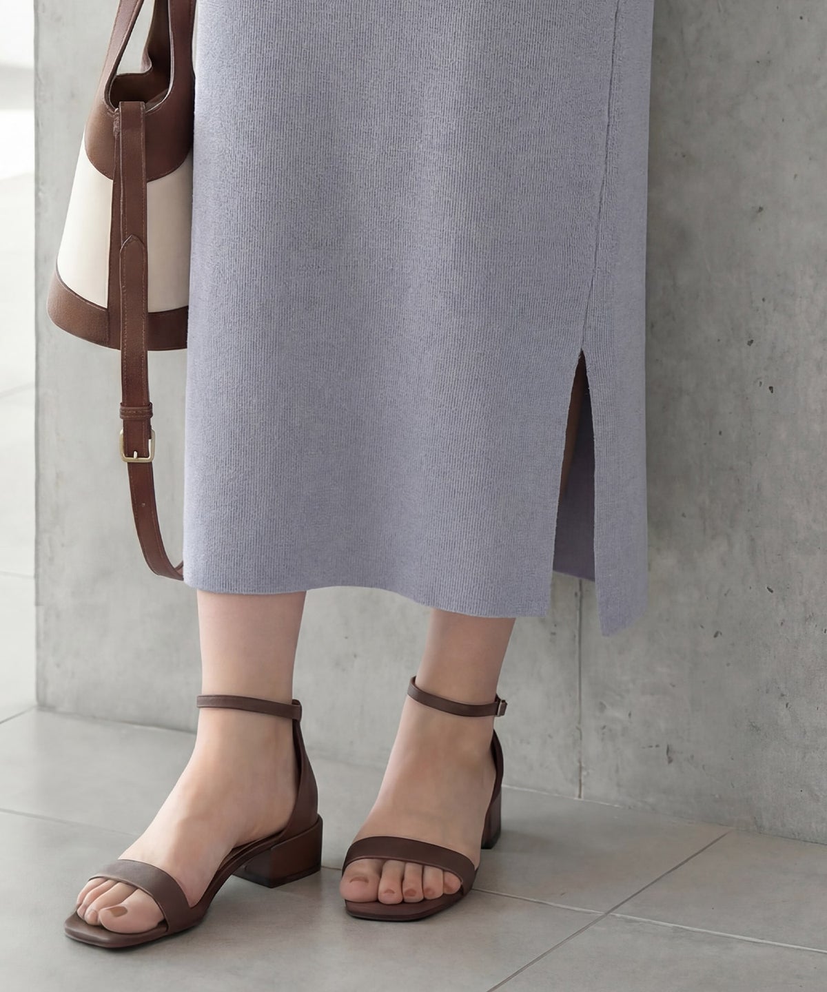 着用イメージ　165cm 02サイズ ニュアンスブルー